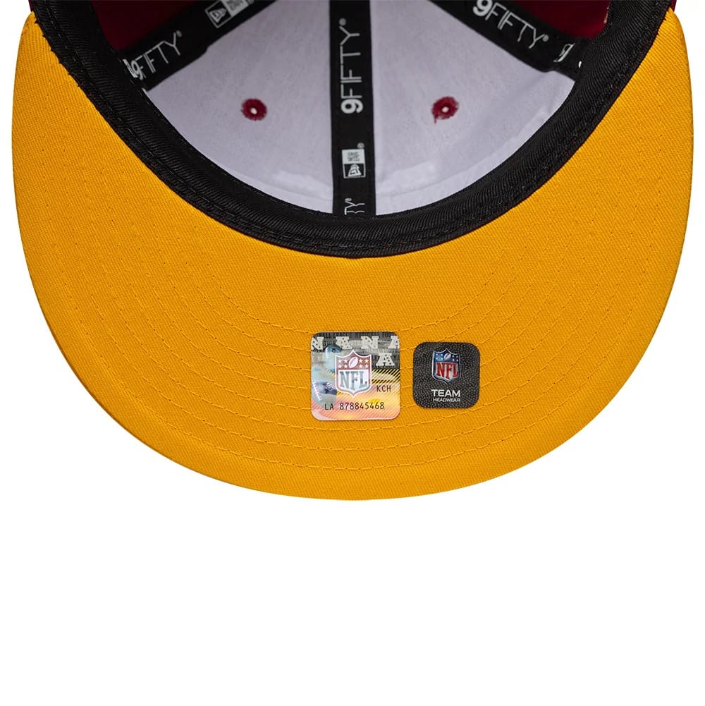 Washington Commanders NFL Historic Dark Red Retro Crown 9FIFTY Adjustable Cap - Image 6