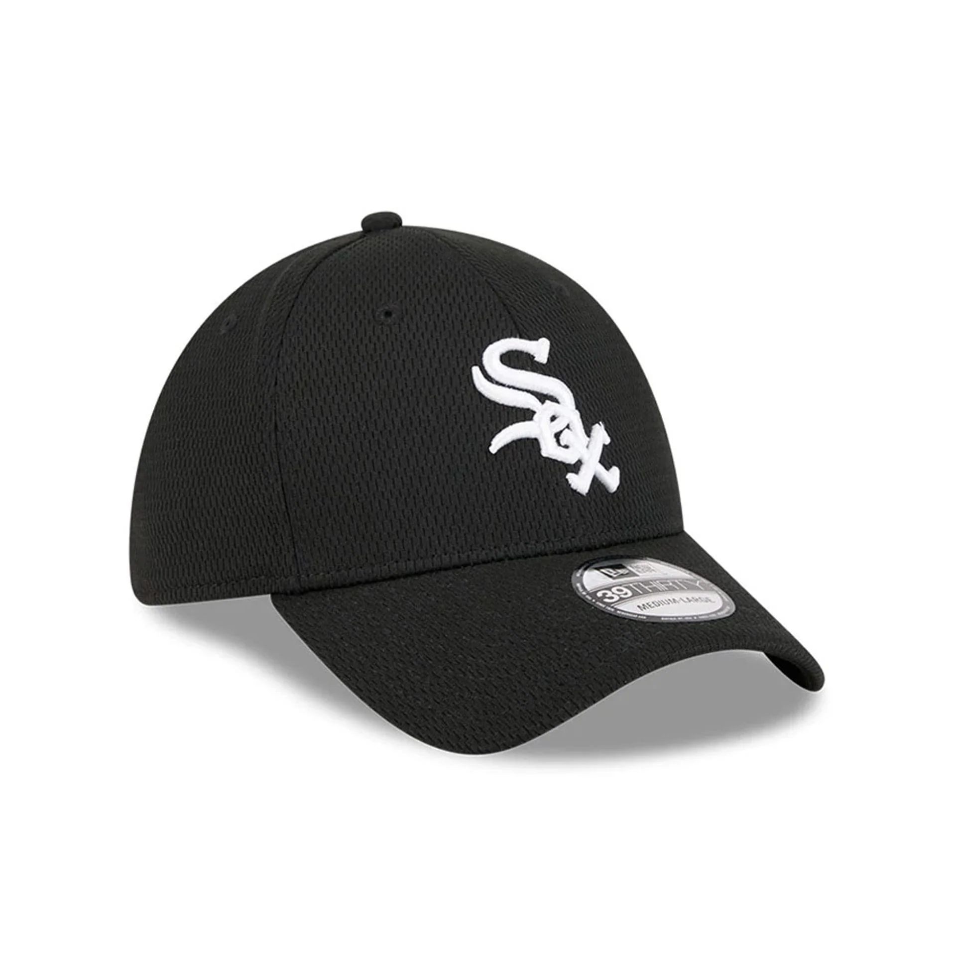 White Sox MLB Evergreen Black 39THIRTY Stretch Fit Cap - Image 3