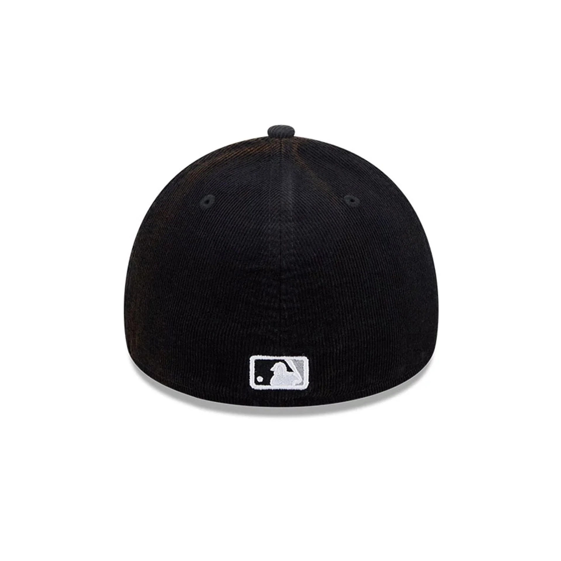 White Sox MLB Snow Wash Cord Black 59FORTY A-Frame Fitted Cap - Image 7