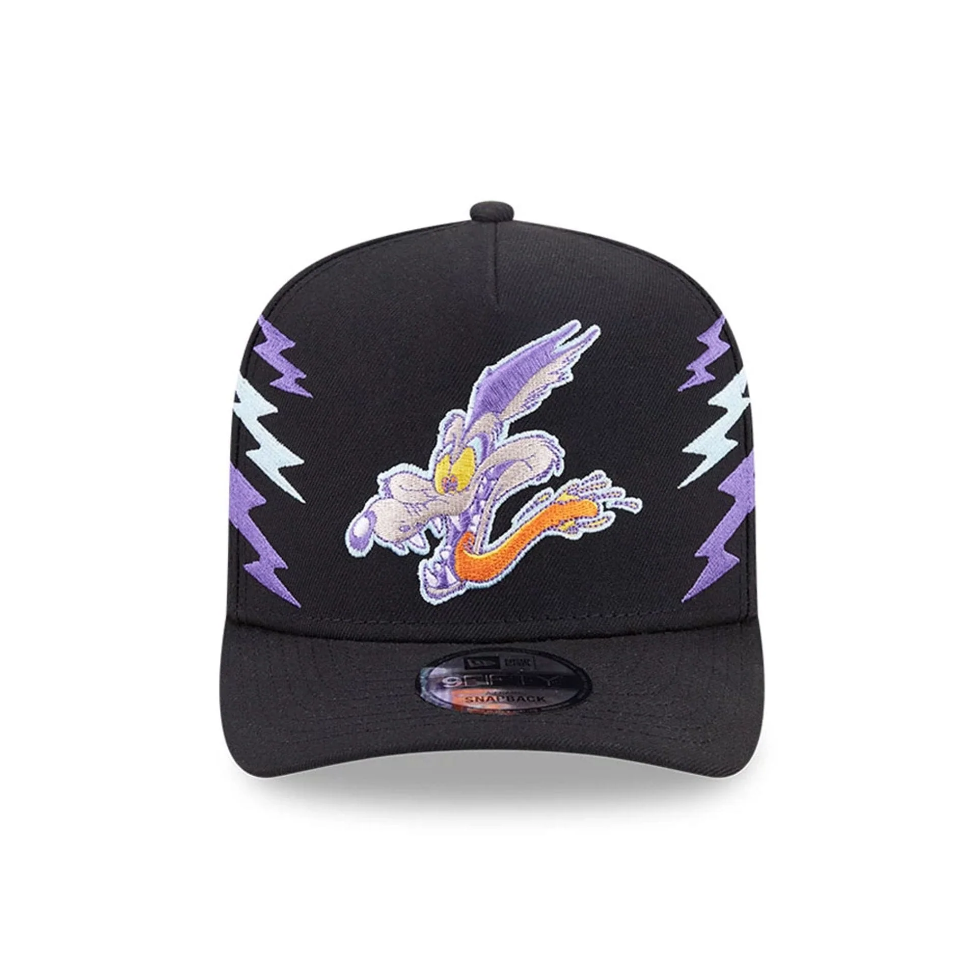 Wile E Coyote Looney Tunes Black 9FIFTY A-Frame Snapback Adjustable Cap - Image 3