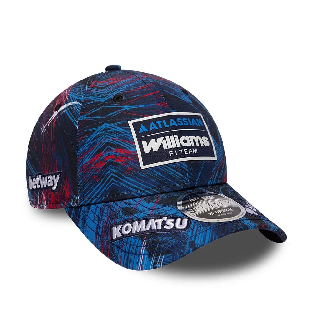 Williams GB Race Special Navy 9FORTY M-Crown Adjustable Cap - Image 3