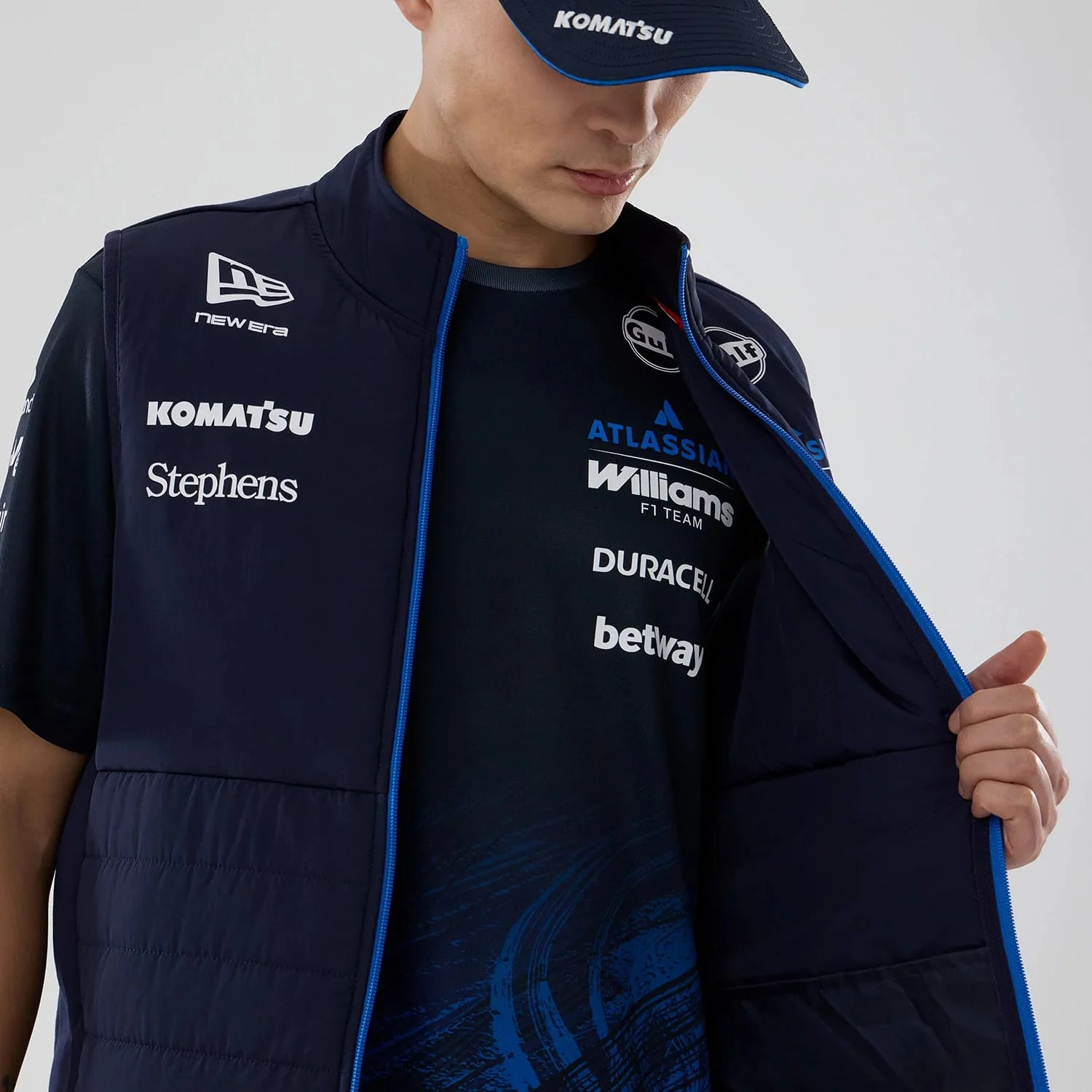 Williams Navy Gilet - Image 7