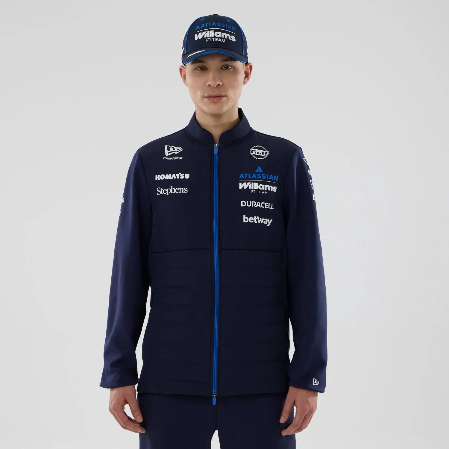 Williams Navy Hybrid Jacket