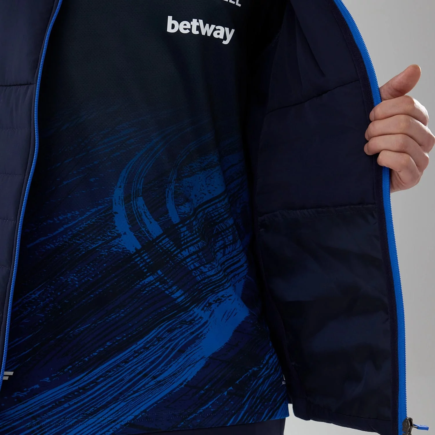 Williams Navy Hybrid Jacket - Image 7