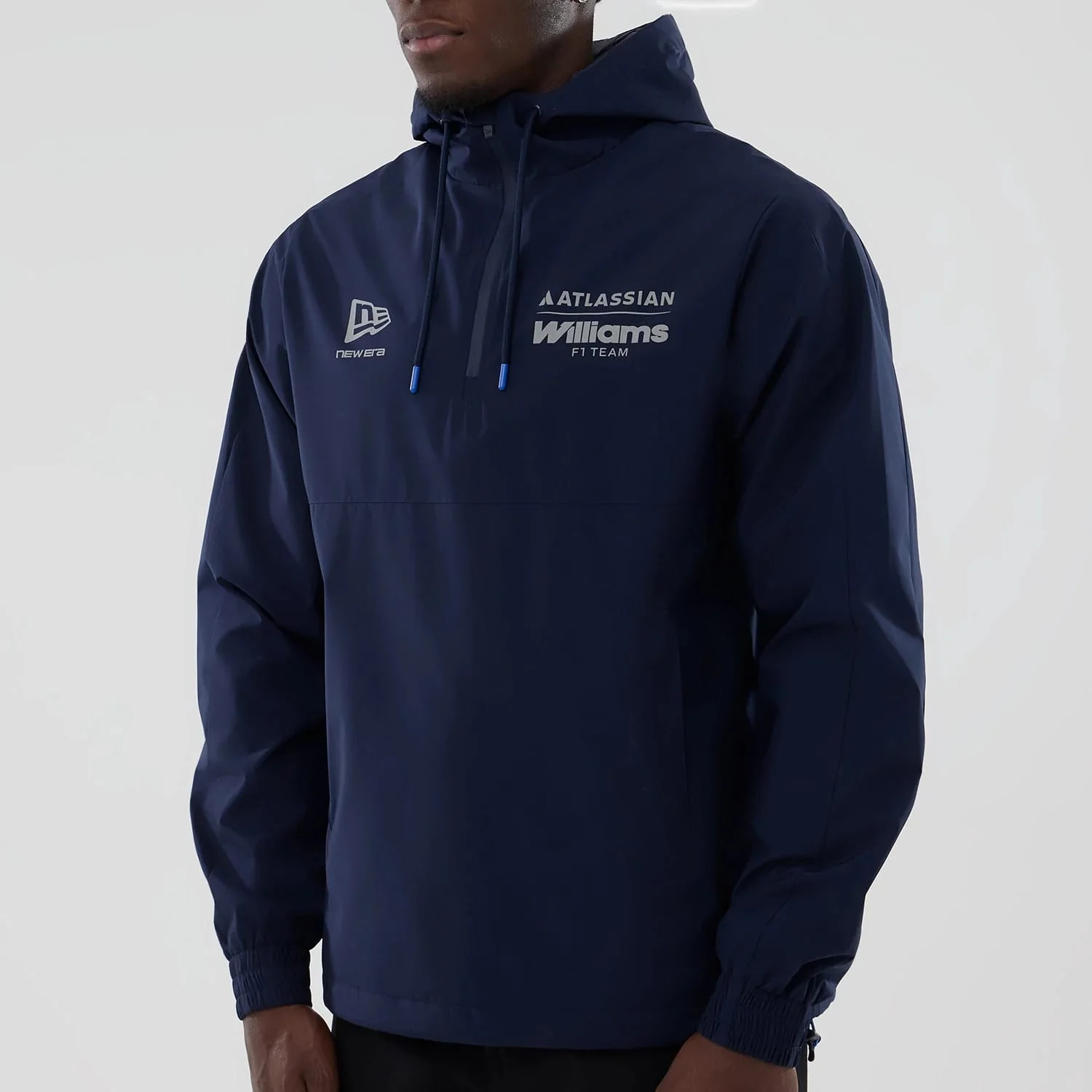 Williams Navy Windbreaker Jacket - Image 4