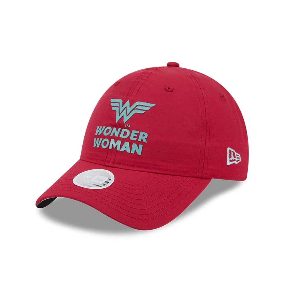 Womens DC Wonder Woman Dark Red Open Back Cap