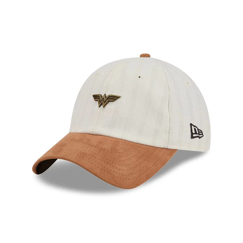 Womens DC Wonder Woman White Casual Classic Adjustable Cap