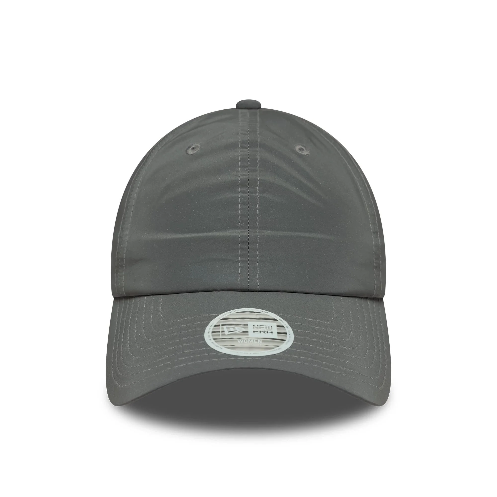 Womens New Era Recycled Reflective Silver Pony Tail Adjustable Cap - Image 3