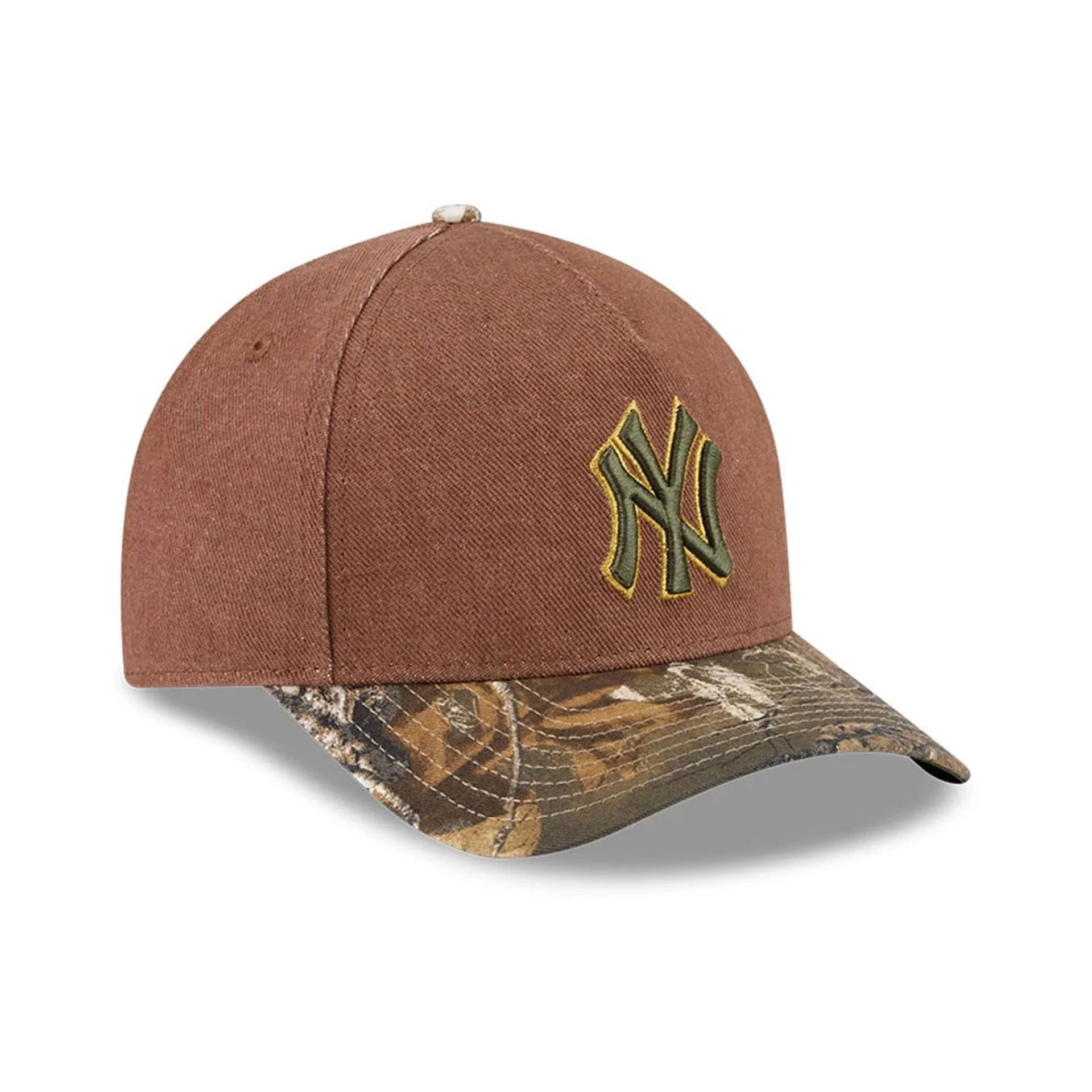 Yankees MLB Cotton Twill Dark Beige 9FORTY M-Crown A-Frame Adjustable Cap - Image 4