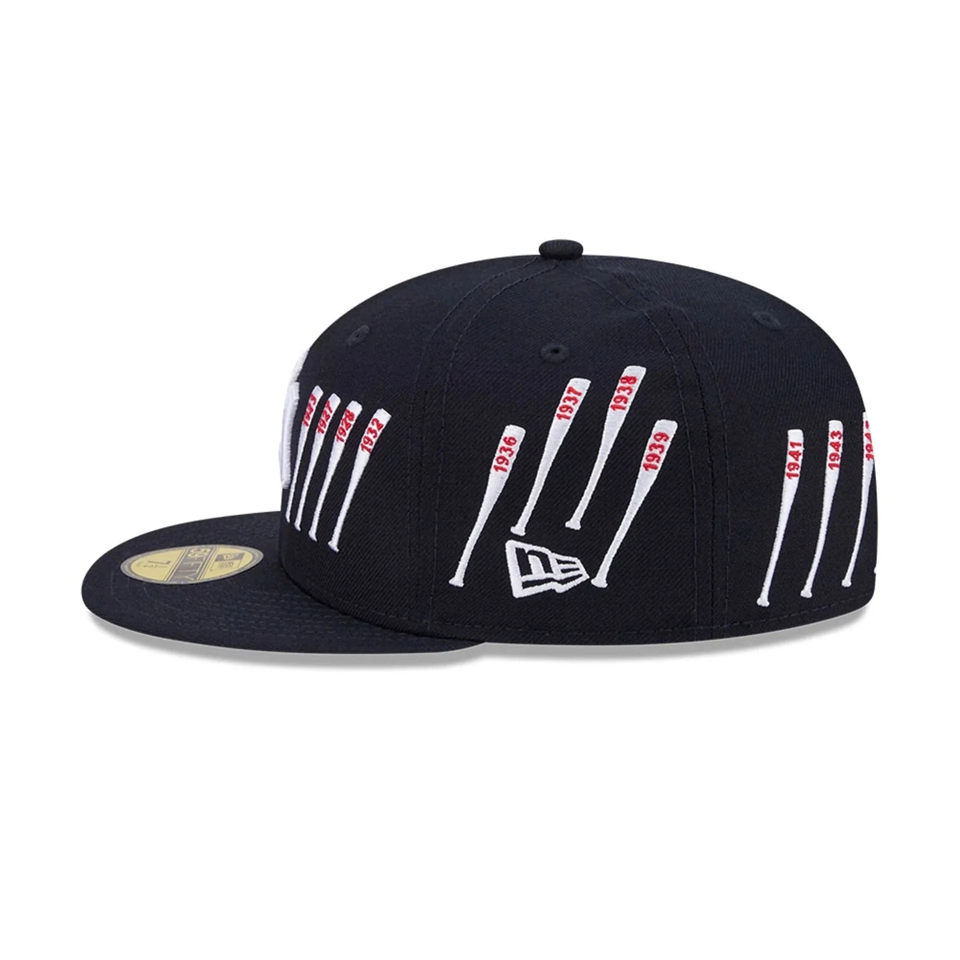 Yankees MLB X Spike Lee Baseball Bats Navy 59FIFTY Fitted Cap - Image 6