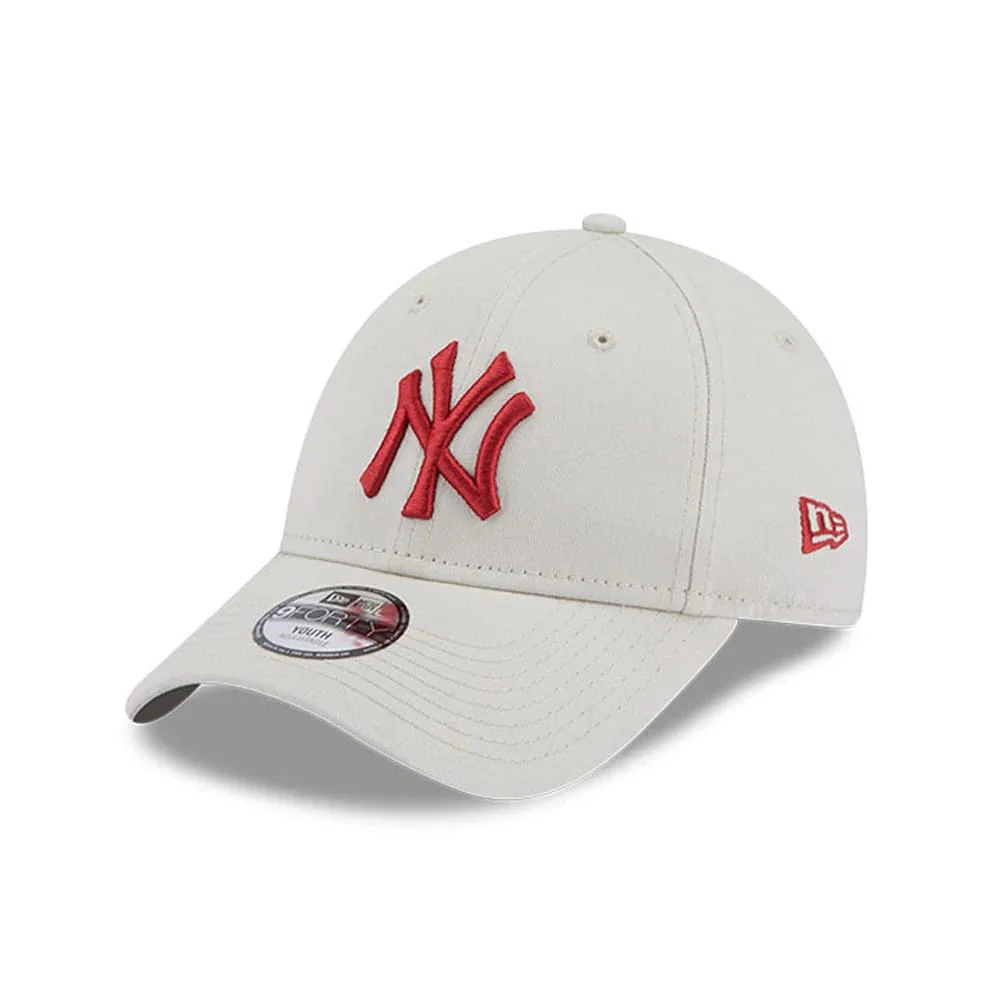 Youth MLB League Essential New York Yankees Cream 9FORTY Cap