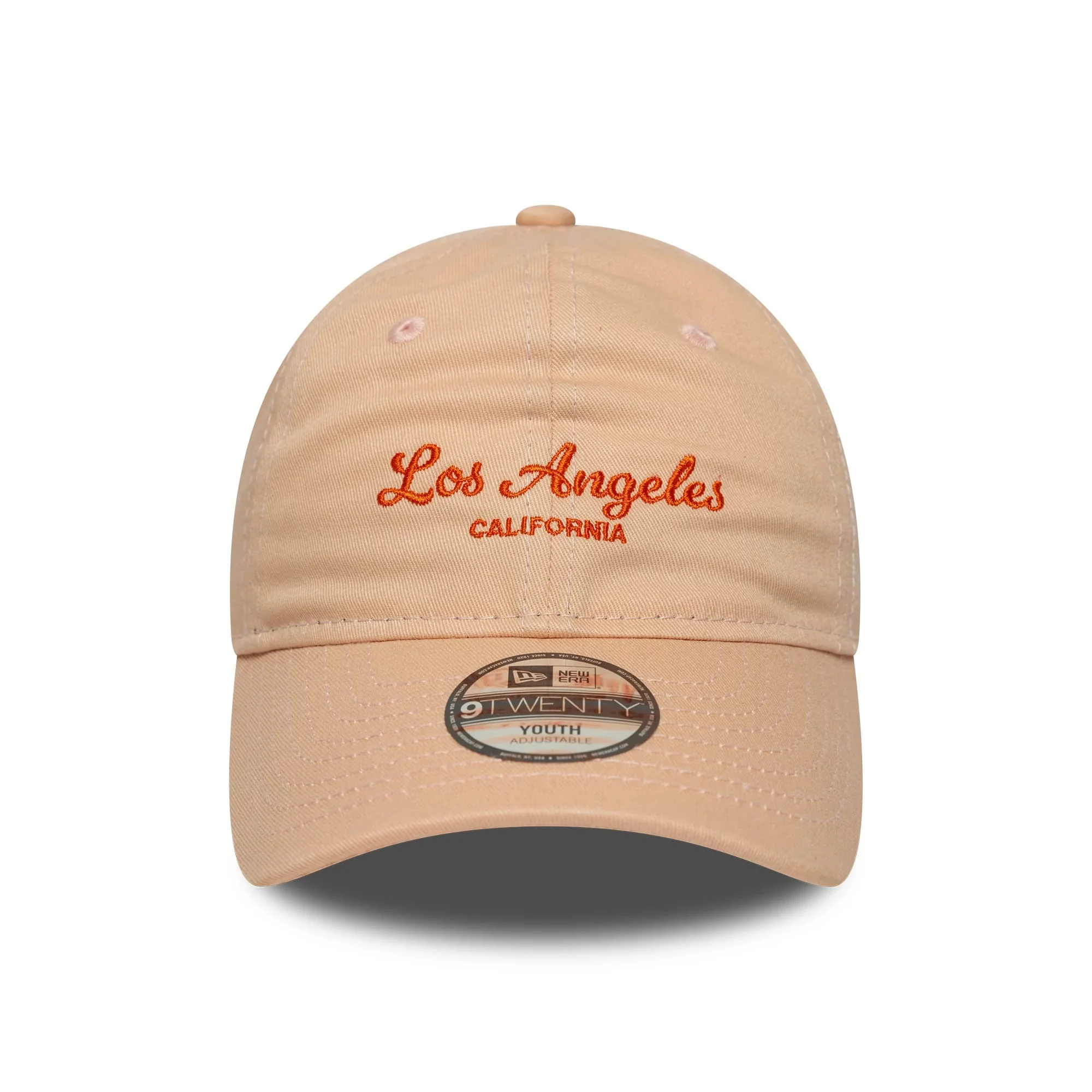 Youth New Era Location Pastel Orange 9TWENTY Adjustable Cap - Image 2